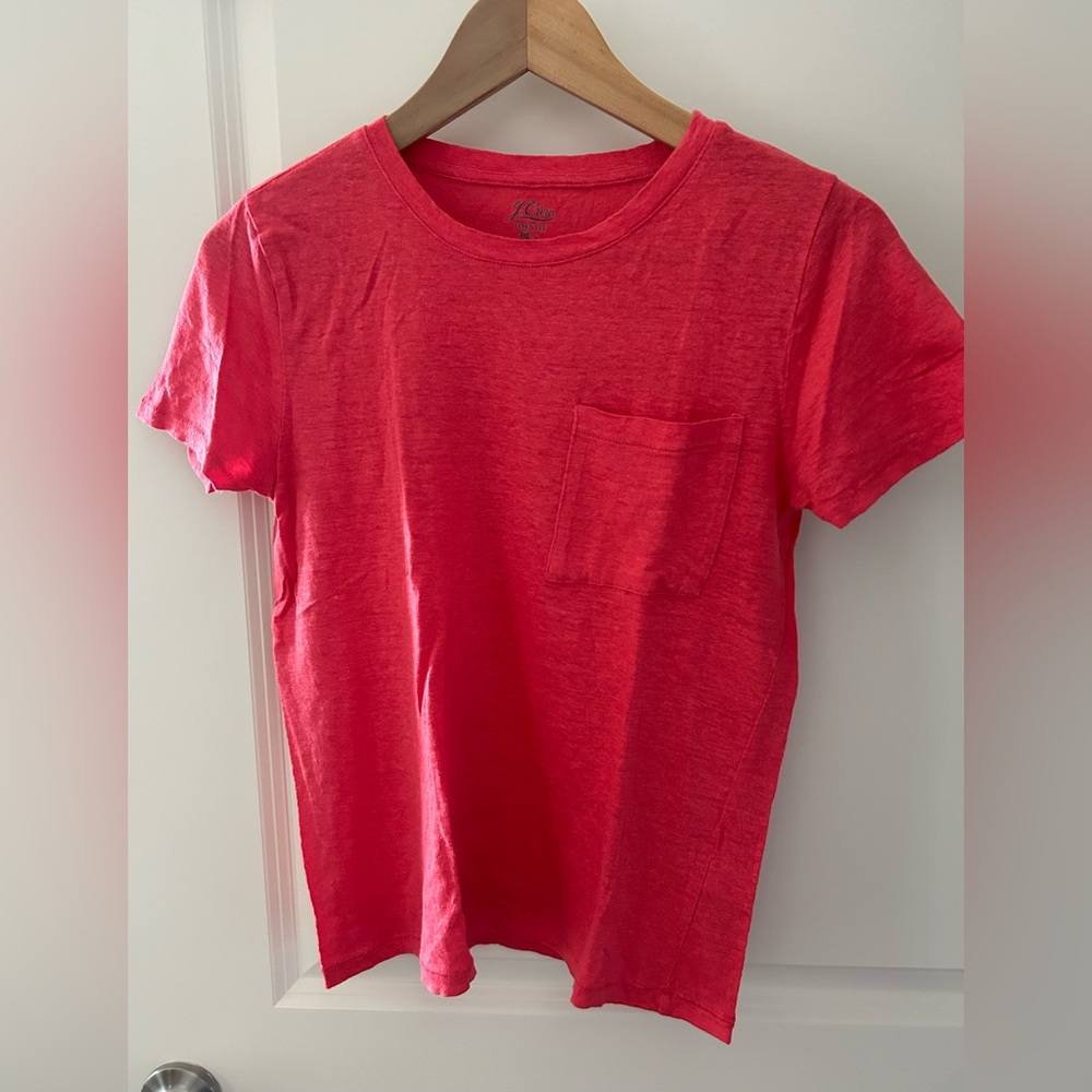 J Crew Linen t-Shirt XS